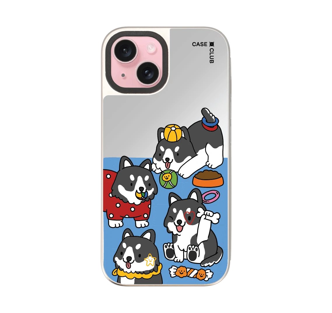 ฮัสกี้สุดป่วนกับของเล่นคู่ใจ